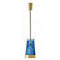 Waterford Pleated Lighting Pendant Petrol 110v